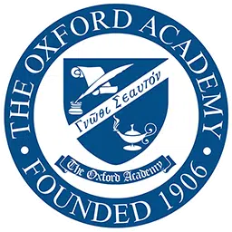 The oxford academy logo. The oxford academy logo.